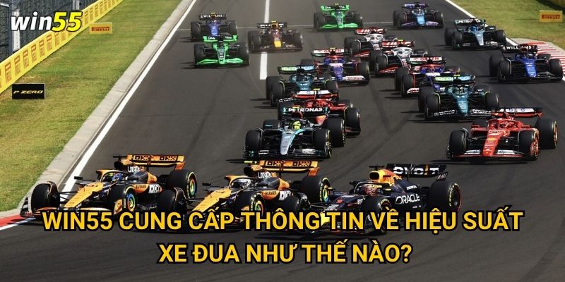 Cường độ cược đua xe F1 Win55 có phù hợp với tốc độ cuộc đua không? 3 Win55 cung cấp thông tin về hiệu suất xe đua như thế nào?