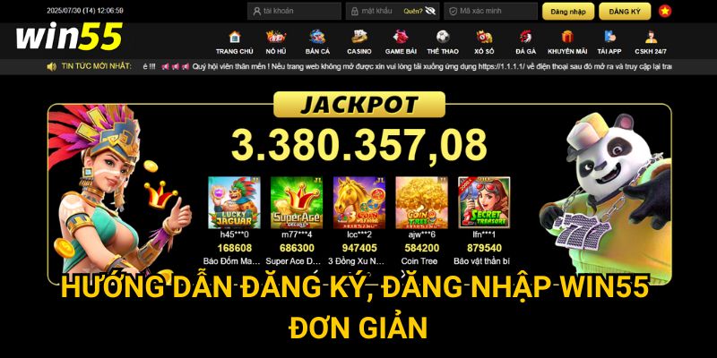 Trang chủ 27 Hướng dẫn đăng ký, đăng nhập Win55 đơn giản